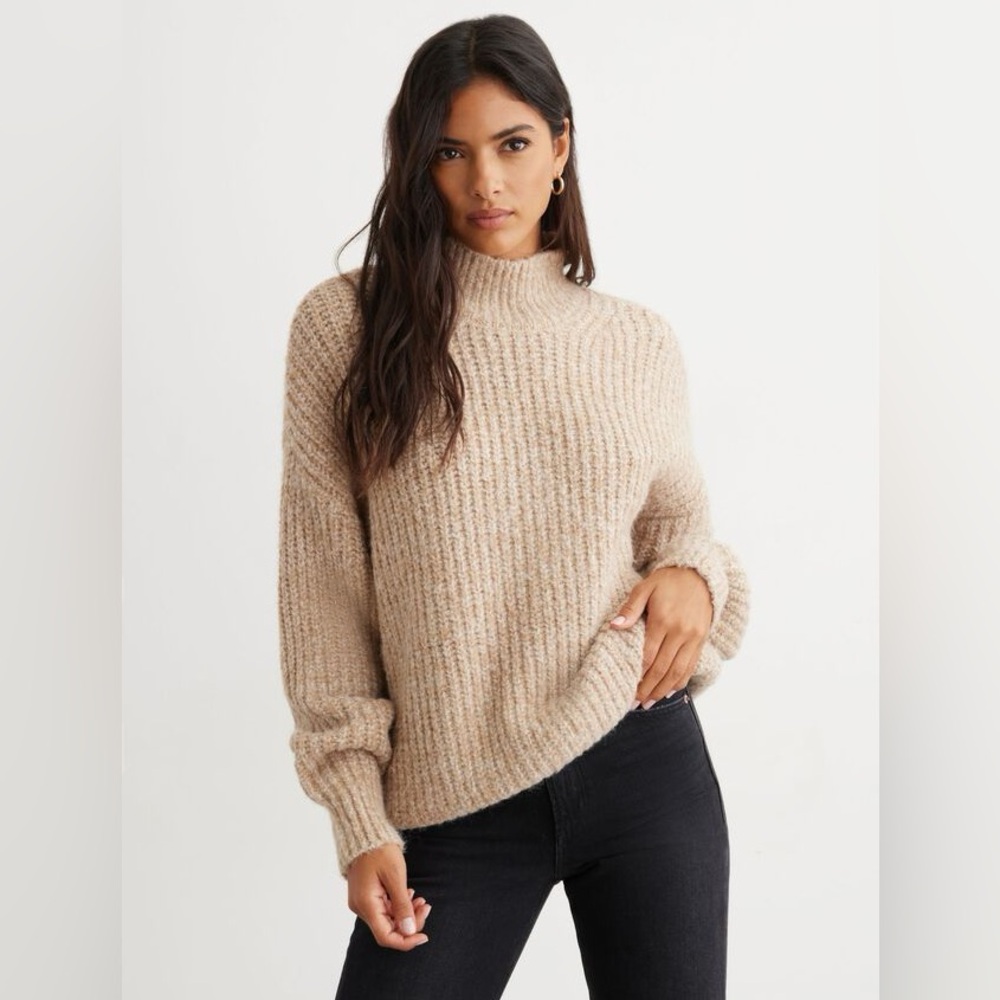 ✨NWOT✨ Dynamite Long Funnel Neck Sweater